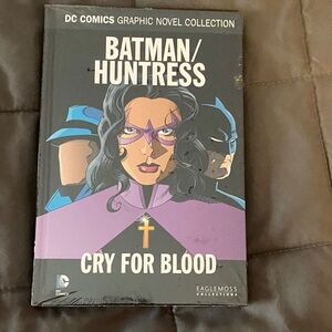 DC Comics Batman/Huntress Cry for Blood Graphic Novel - Purple and Black Cover